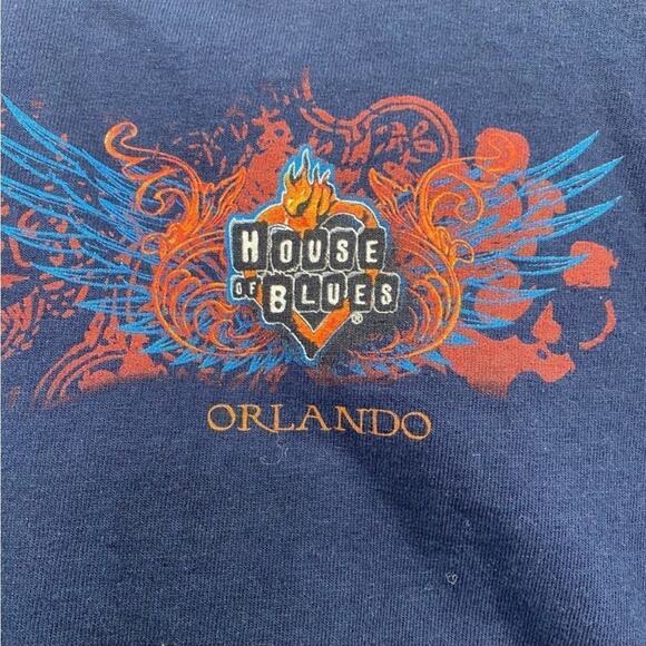 MENS HOUSE OF BLUES ORLANDO AOP GUITAR PRINT Y2K SHIRT SIZE XXL ALL OVER PRINT - Picture 9 of 10